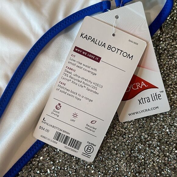 ATHLETA Kapalua Bikini Bottom WOMENS Large new 🏖️ - Picture 3 of 6